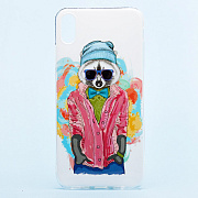 Чехол-накладка - SC132 для "Apple iPhone XS Max" (детская серия) (006) ..