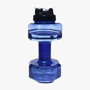Бутылка для воды - BL-009 гантеля (blue) 2600 ml