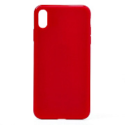 Чехол-накладка - SC142 с магнитом для "Apple iPhone XS Max" (red) ..
