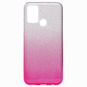 Чехол-накладка - SC097 Gradient для "Huawei Honor 9A/Y6p" (pink/silver)
