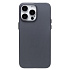 Чехол-накладка - PC091 для "Apple iPhone 15 Pro Max" (matte transparent/black) (232313)