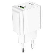 Адаптер Сетевой Hoco C98A Proton USB 3A/18W (white)