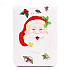 Внешний аккумулятор NK Design New year 10 000mAh 03 Micro USB/USB*2 (white)(03)