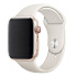 Ремешок - ApW Sport Band Apple Watch 38/40/41 mm силикон на кнопке (S) (ivory)