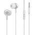 Проводные наушники с микрофоном внутриканальные Hoco M14 Natural sound universal Jack 3,5  (white)