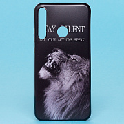 Чехол-накладка - SC185 для "Huawei Honor 9C/Huawei P40 Lite E" (003) (black)