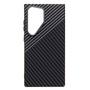 Чехол-накладка Luxo Creative PC  для "Samsung Galaxy S24 Ultra" (136) (black/gray)