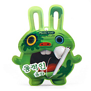 Проводные наушники с микрофоном вкладыши Music Taxi X-606 Jack 3,5 (тех.уп.)  (blue)