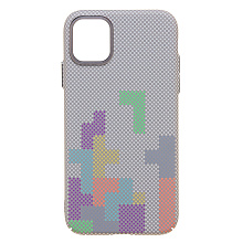 Чехол-накладка Luxo Creative PC для "Apple iPhone 11" (M036) (silver)