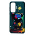Чехол-накладка - SC335 для "Samsung Galaxy A55"  (медведь) (dark green) (232912)