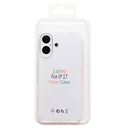 Чехол-накладка - SC Clear Case для "Apple iPhone 17" с закрытой камерой (transparent)