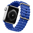 Ремешок - ApW26 Ocean Band Apple Watch 42/44/45/49 mm силикон (blue)