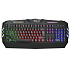 Клавиатура Smart Buy SBK-309G-K RUSH Interstellar мембранная игровая с подсветкой USB (black)
