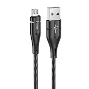 Кабель USB - micro USB Hoco U93 12W 120см 2,4A  (black)