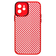 Чехол-накладка - PC077 для "Apple iPhone 12" (red)