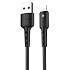 Кабель USB - Apple lightning Hoco X30 Star 10W 120см 2A  (black)