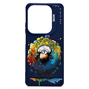 Чехол-накладка - SC335 для "Infinix Hot 40"  (овечка) (dark blue) (232931)