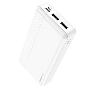 Внешний аккумулятор Borofone BJ24A 20000mAh Micro/Type-C/USB*2 (white)