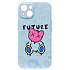 Чехол-накладка Luxo Creative для "Apple iPhone 14 Plus" (104) (blue)