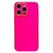 Чехол-накладка - SC344 для "Apple iPhone 15 Pro Max" (transparent/pink) (232003)