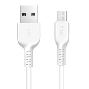 Кабель USB - Type-C Hoco X13 Easy 18W 100см 3A  (white)
