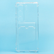 Чехол-накладка - SC276 с картхолдером для "Tecno Camon 40 4G" (transparent) (239801)