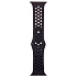 Ремешок - ApW Sport N Apple Watch 42/44/45/49 mm силикон на кнопке (L) (black)