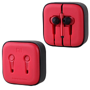 Проводные наушники с микрофоном внутриканальные Mi Piston 3 Jack 3,5  (red)