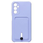 Чехол-накладка - SC304 с картхолдером для "Samsung SM-A145 Galaxy A14 4G/SM-A146 Galaxy A14 5G (MediaTek)" (light violet) (217957)