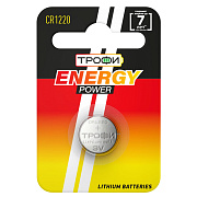 Элемент литиевый Трофи CR1220 ENERGY POWER Lithium (1-BL) (10/240) 
