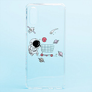 Чехол-накладка - SC231 для "Samsung SM-A022 Galaxy A02" (001) (прозрачный)