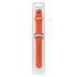Ремешок - ApW Sport Band Apple Watch 42/44/45/49 mm силикон на кнопке (S) (orange)