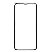 Защитное стекло Full Screen - 3D Flat для "Apple iPhone 11/iPhone XR" (тех.уп.) (black)