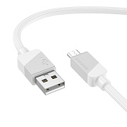 Кабель USB - micro USB Borofone BX107 12W 100см 2,4A  (white)