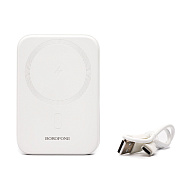 Внешний аккумулятор Borofone BJ51 Kody SafeMag 5000mAh Type-C/Type-C (white)