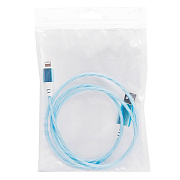 Кабель USB - Apple lightning - Luminous 10W 100см 2A  (blue)