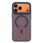 Чехол-накладка - SM042 SafeMag для "Apple iPhone 17 Pro Max/18 Pro Max" (dark blue)