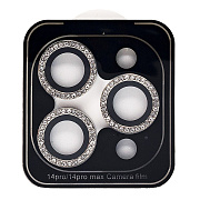 Защитное стекло для камеры - СG04 для "Apple iPhone 14 Pro/14 Pro Max" (silver)