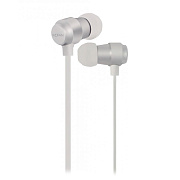 Проводные наушники с микрофоном внутриканальные Mofan MF-001 Jack 3,5  (silver)