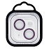 Защитное стекло для камеры - CG06 для "Apple iPhone 15/15 Plus" (purple)