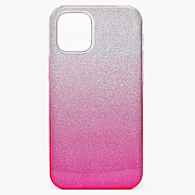 Чехол-накладка - SC097 Gradient для "Apple iPhone 12 mini" (pink/silver)