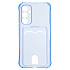 Чехол-накладка - SC276 с картхолдером для "Samsung SM-A546 Galaxy A54" (blue)
