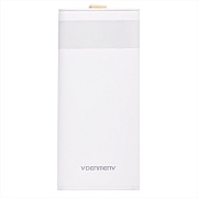 Внешний аккумулятор Denmen DP23 40000mAh Micro/Type-C/USB*2 (white)