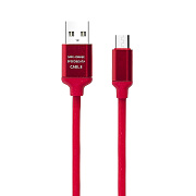 Кабель USB - micro USB - DC-130  100см 1,5A  (rose)