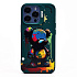 Чехол-накладка - SC335 для "Apple iPhone 13 Pro"  (медведь) (dark green) (227067)