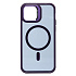 Чехол-накладка - SM026 SafeMag для "Apple iPhone 12/iPhone 12 Pro" (dark violet)