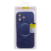 Чехол-накладка - SM020 Matte SafeMag для "Apple iPhone 17" (deep blue)