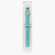 Ремешок - ApW Sport Band Apple Watch 38/40/41 mm силикон на кнопке (L) (mint)