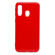 Чехол-накладка - SC158 для "Samsung SM-A405 Galaxy A40" (red)