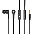 Проводные наушники с микрофоном внутриканальные Celebrat D3 Jack 3,5  (black)